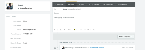 HubSpot CRM Email Tool Can Send Direct Emails
