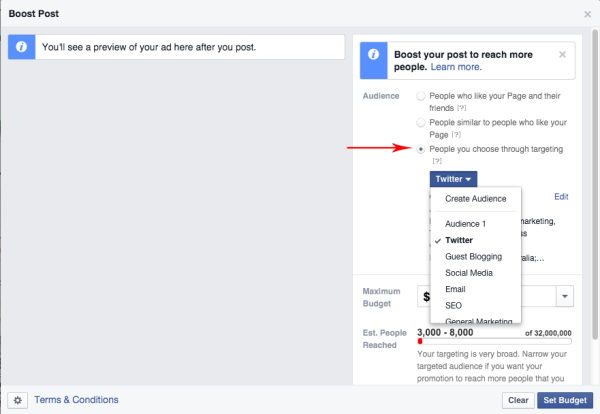 Facebook Boosted Posts: 3 Ways to Target Your Audience 