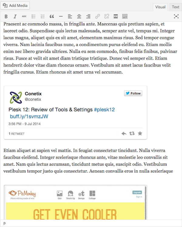 Wordpress 4.0 