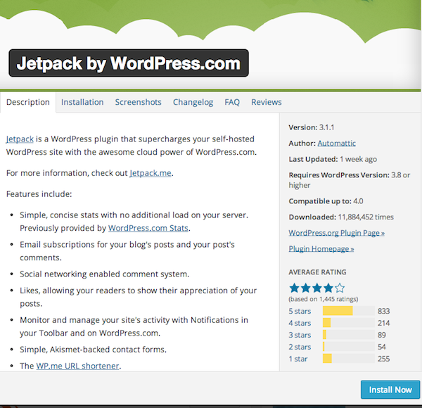 Wordpress 4.0 