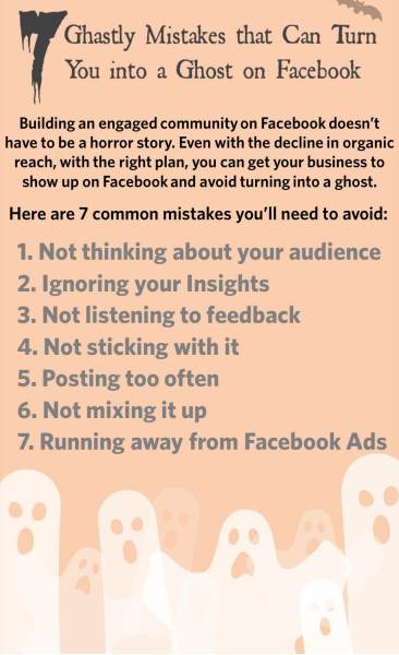 7 Ghastly Mistakes that Can Turn You into a Ghost on Facebook