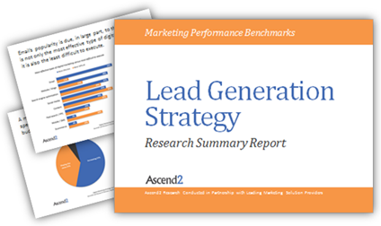 Ascend2 Lead Generation Strategy Research