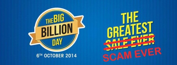 Flipkart Big Billion Sale Scam