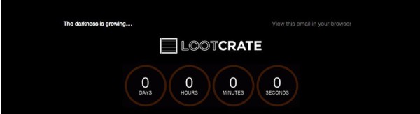 Lootcrate email