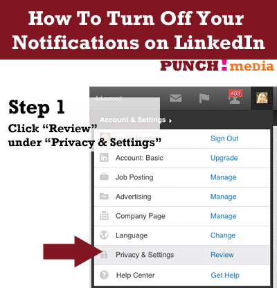 TurnOffNotificationsLinkedInStep1