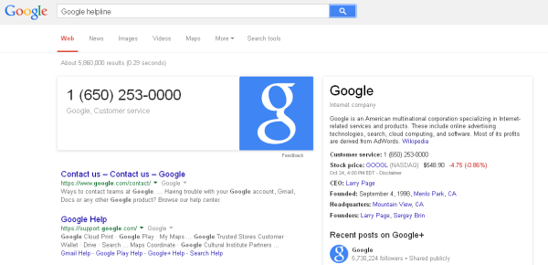 googlecustomerservice