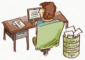 Wasting Content Illustration