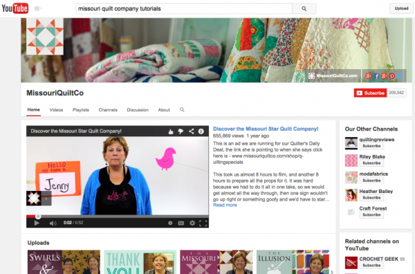 missouri star quilt company tutorials