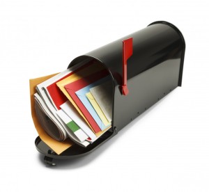 Full Black Mailbox