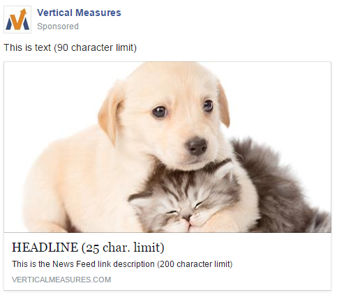Facebook Ad Puppy Example