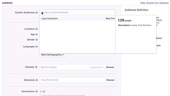 Facebook Ads with Custom Audiences
