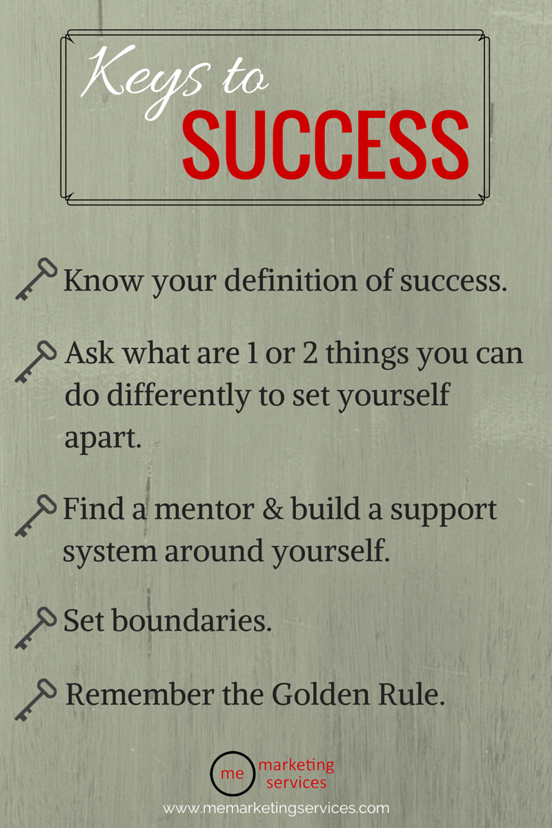 Keys to Being Successful