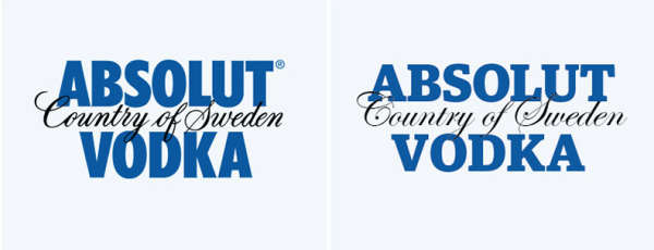 Typography absolut