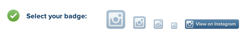 instagram badges
