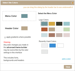 intranet design colors