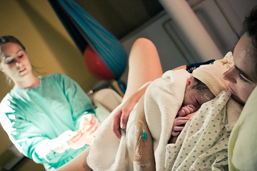 Childbirth Simulator Shock Pads Help Men Understand A Woman's Pain