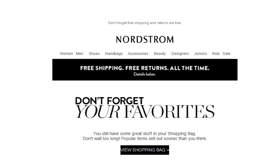 nordstrom example