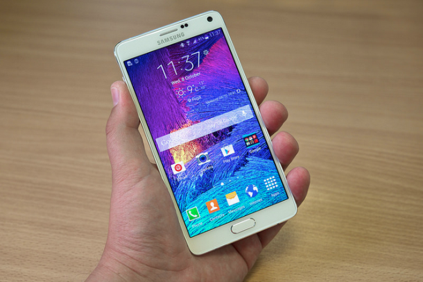 Samsung Galaxy Note 4, via Flickr