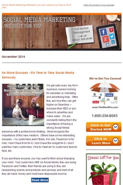 Newsletter sample