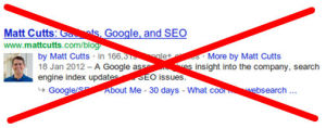 No More Google Authorship
