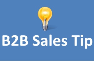b2b Sales Tip