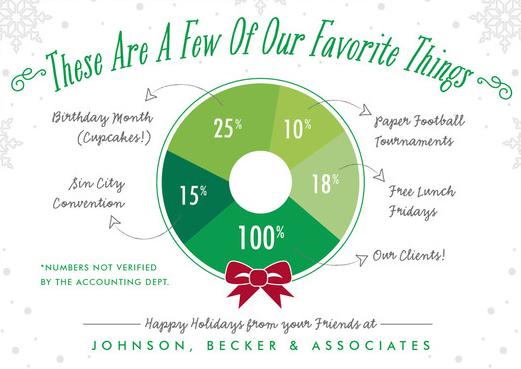 creative christmas cards small business