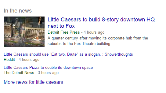little caesars In the News Google Search