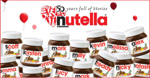 Nutella promotion