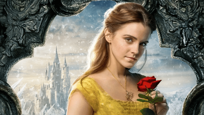 Emma Watson Beauty and the Beast Disney live action remake poster