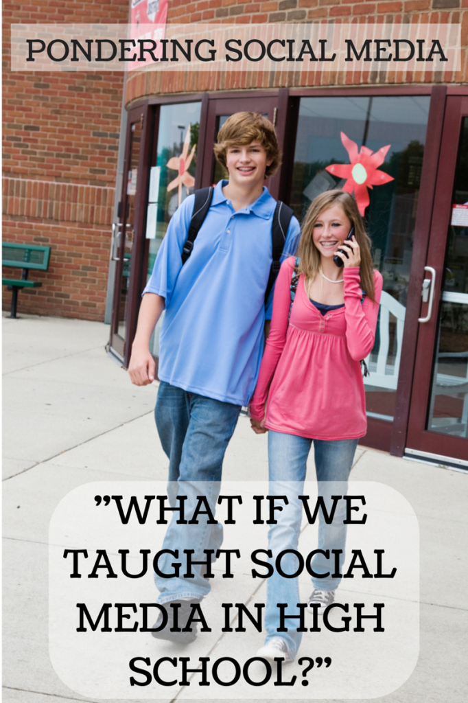 teaching social media in high school