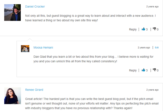 comment game