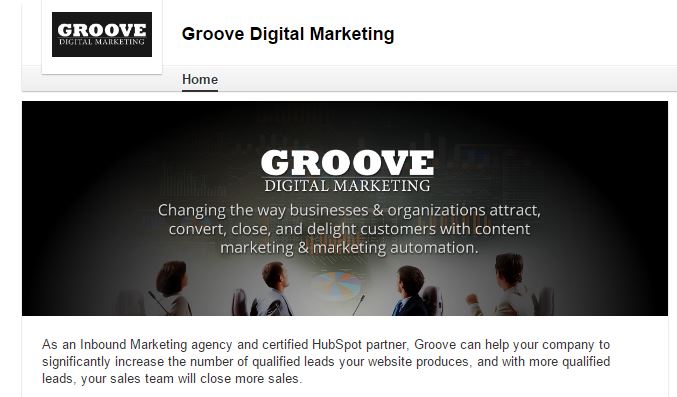 groove company linkedin page
