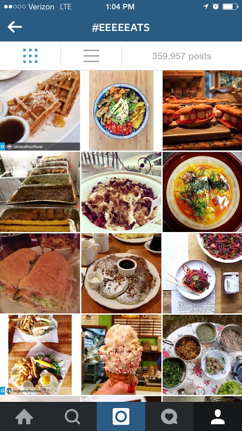 Instagram Marketing Example Infatuation