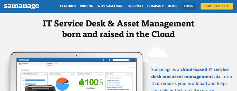 IT Service Desk & Asset Management software samanage