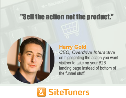 sell the action not the product