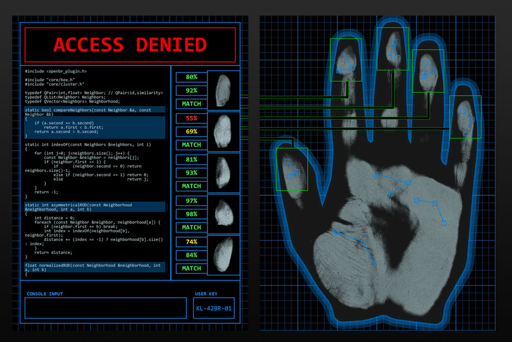 Biometric-Hand-Scanner