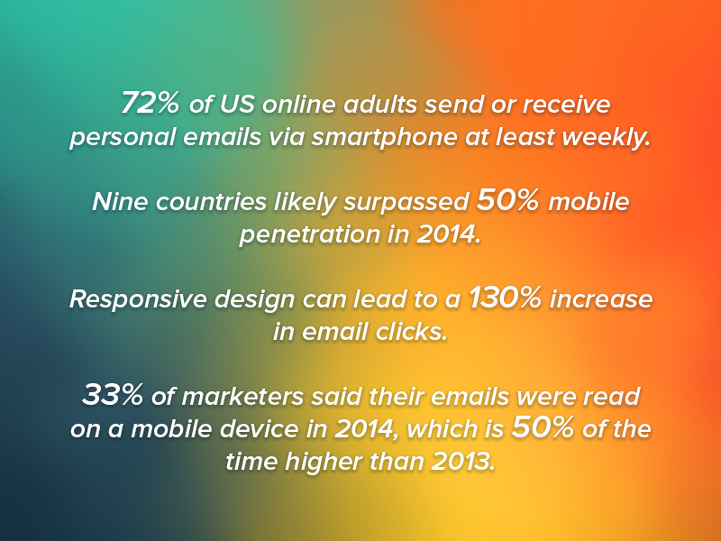 Mobile factor in email marketing 2015
