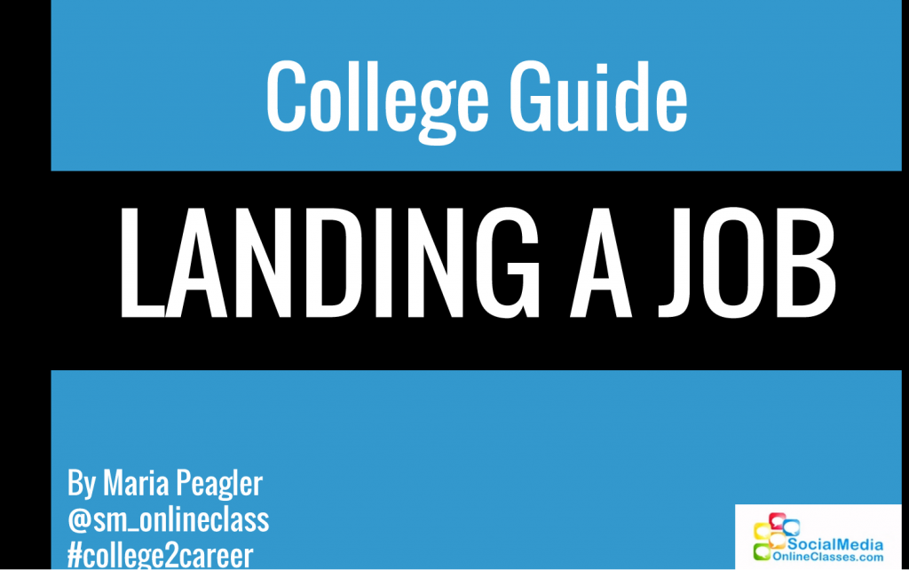 I branded my Slideshare presentation with #college2career to immediately identify it