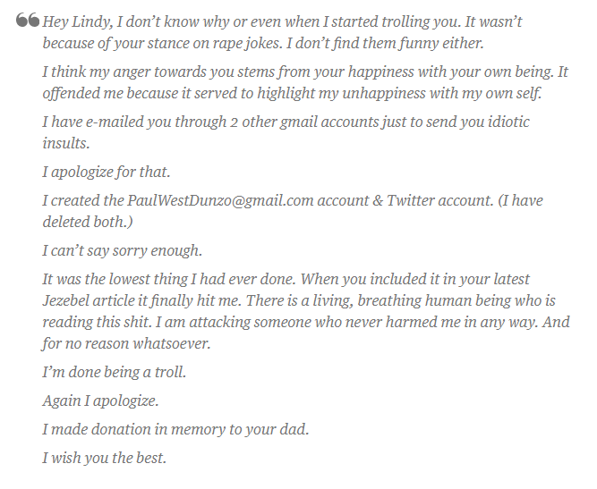 How to deal with an Internet troll