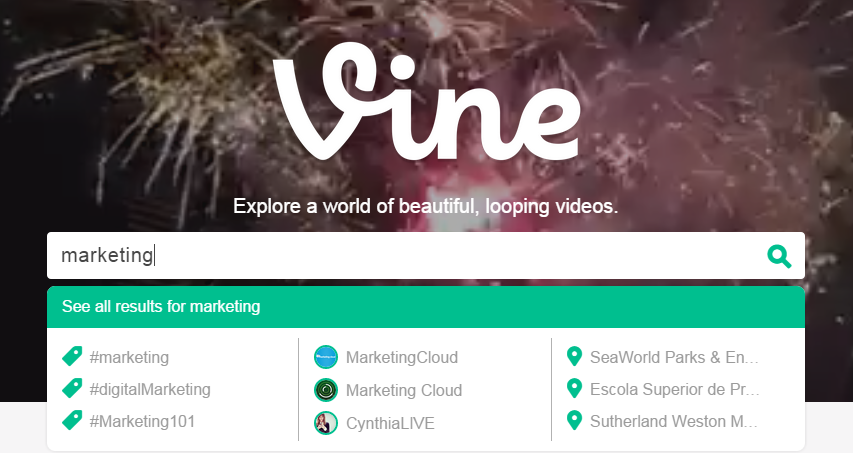 vine-search-hashtag