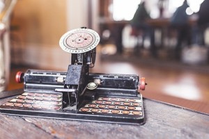vintage writer