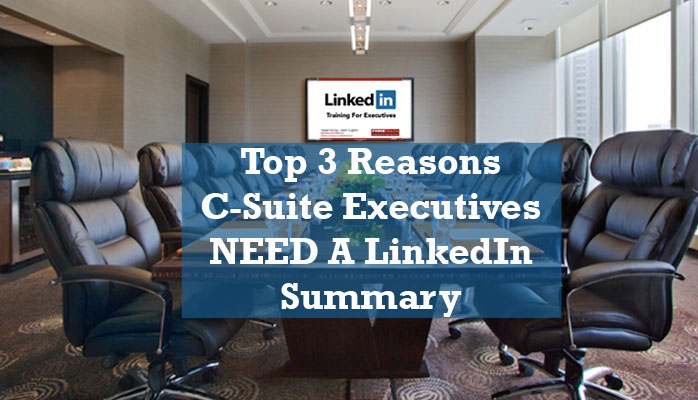 Why Executives Need To Be Using LinkedIn