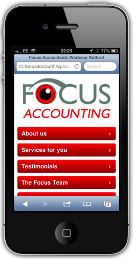 mobile website