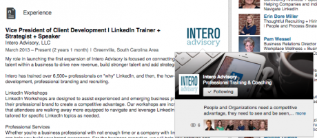 Company Page LinkedIn