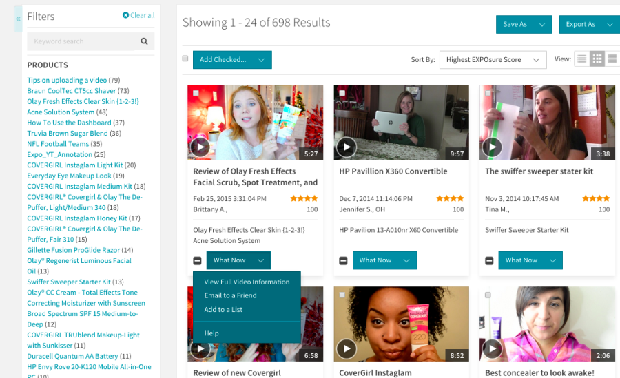 Video Creators UGC