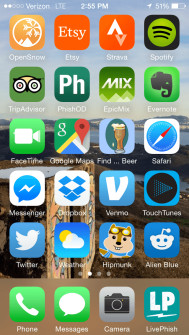 iOS app icons 