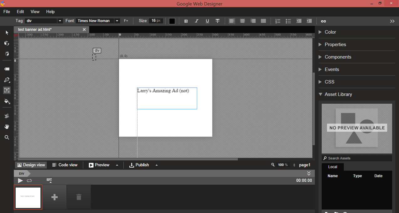 New AdWords tools Google Web Designer download