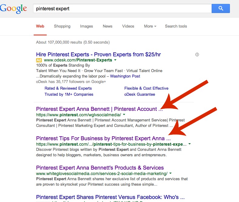 pinterest expert