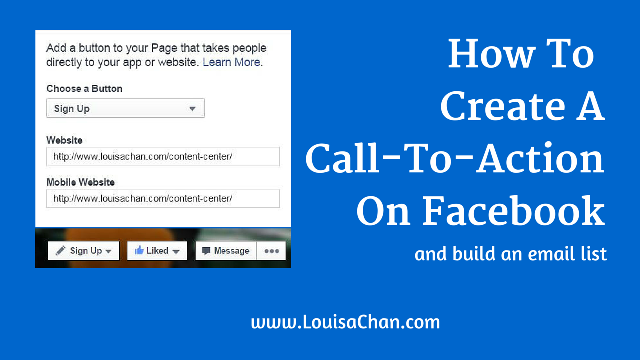 How To Set Up A Facebook Page Call to Action Button Business 2 Community