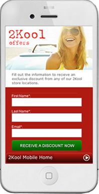 bad mobile landing pages